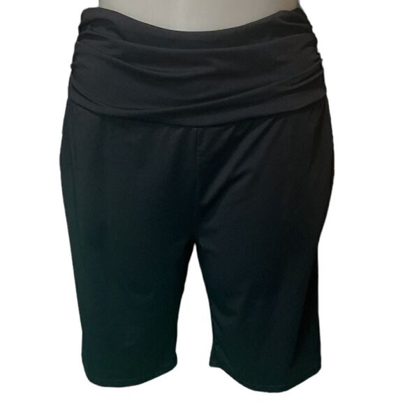 Baleaf Activewear Black Shorts Women's Plus Size 2XL - Picture 1 of 9